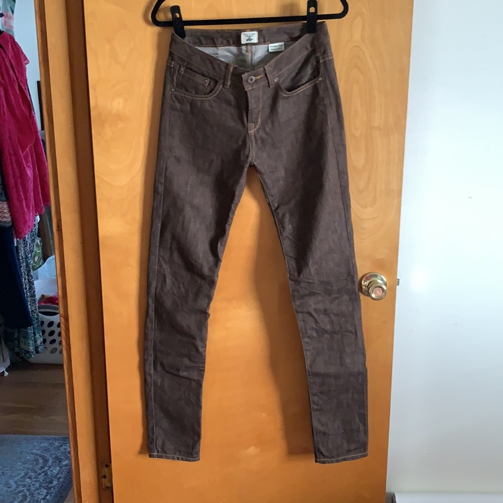 US Made Railcar Brown Jeans 29